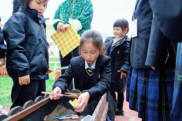 地球日活动,南通民办惠立幼儿园
